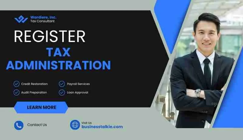 Register with the tax administration